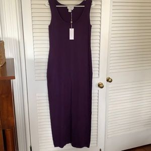NWT Spiegel silk cashmere knit sheath dress Size M